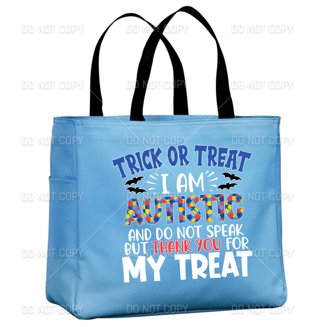 Autism Awareness - Halloween Candy Bag