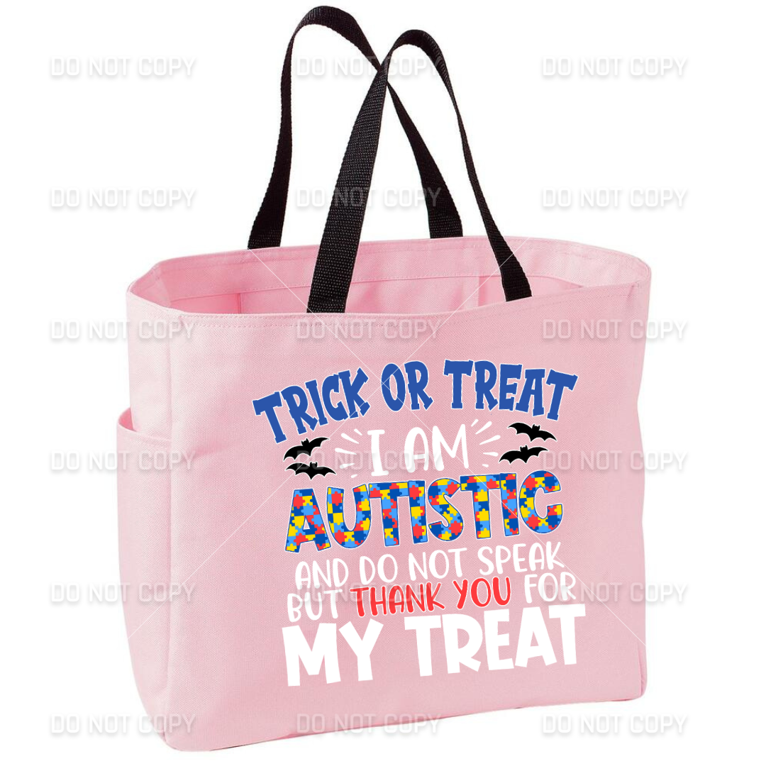 Autism Awareness - Halloween Candy Bag