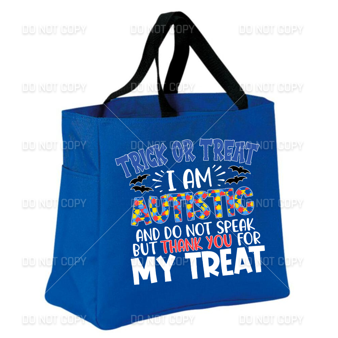 Autism Awareness - Halloween Candy Bag