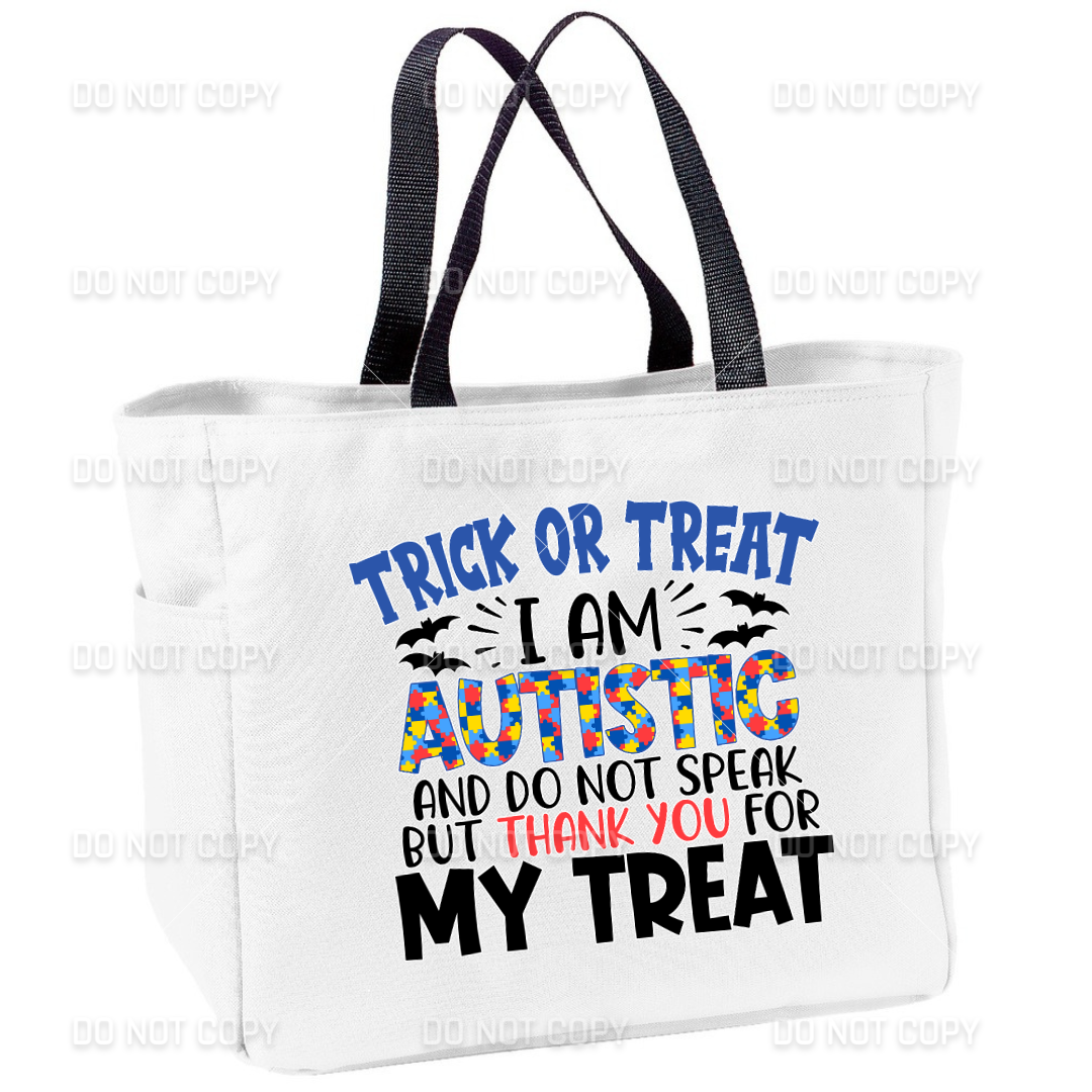 Autism Awareness - Halloween Candy Bag