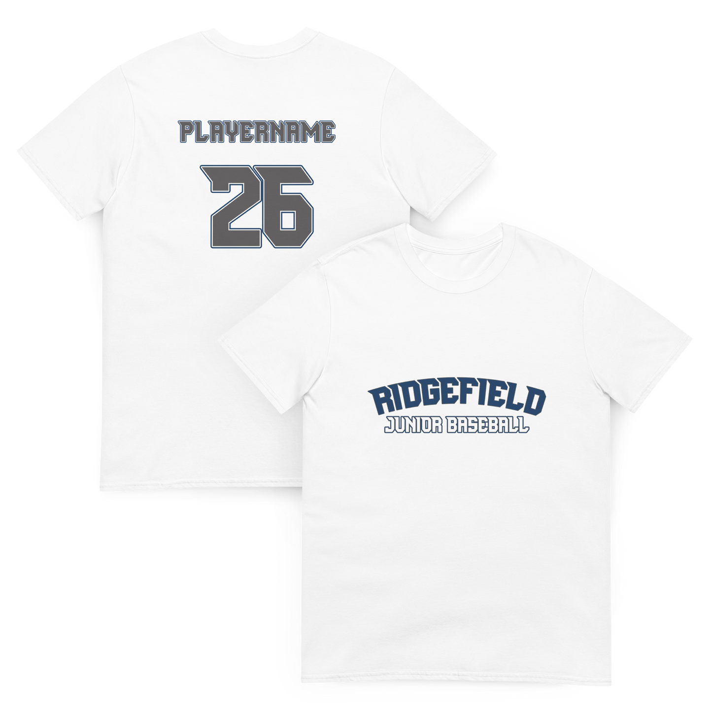 Ridgefield Junior Baseball Fan Gear 2026 - Tee-Shirt