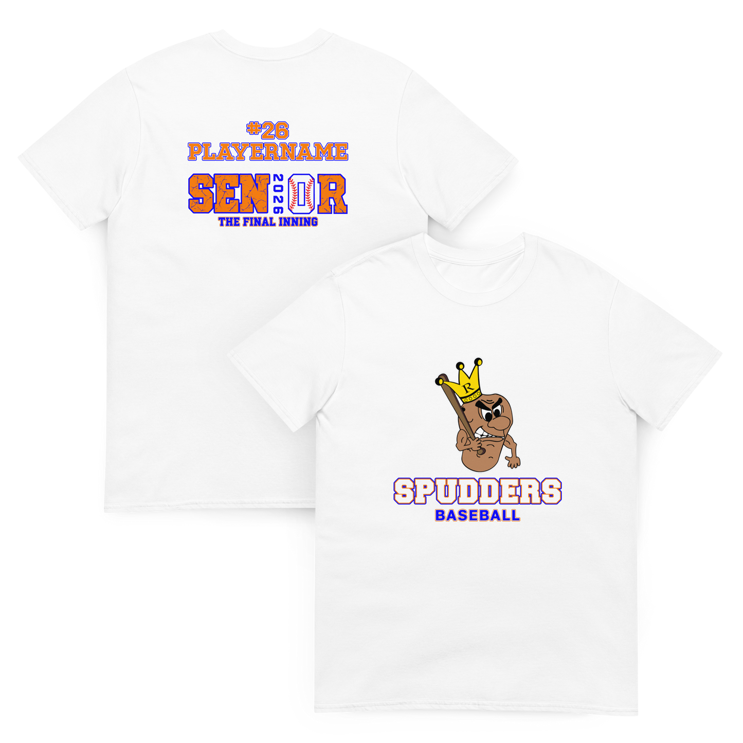 SENIOR - FINAL INNING - BASEBALL Performance Blend Tee - RIDGEFIELD