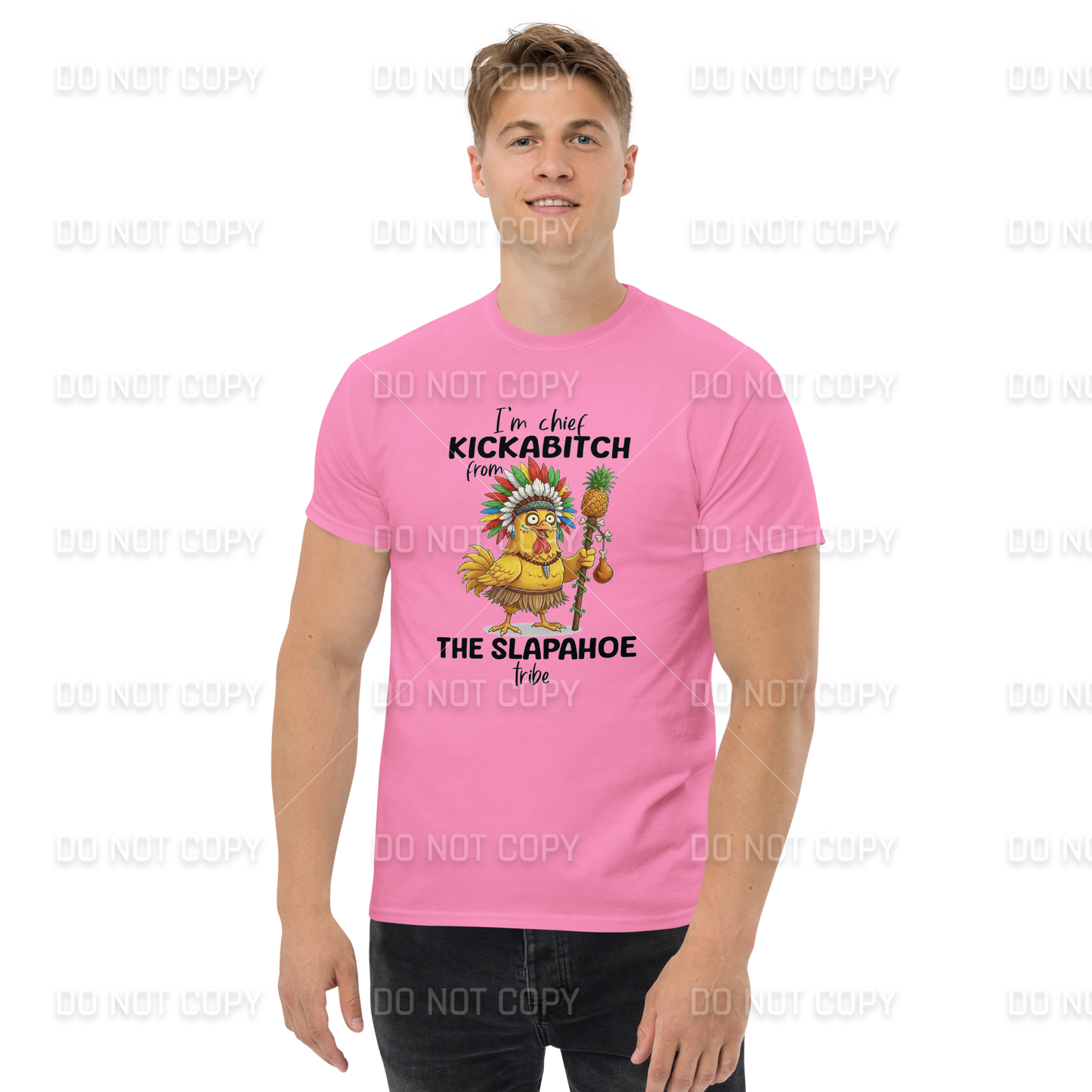 Funny - Chief Kickabitch T-Shirt - Adult Sizes