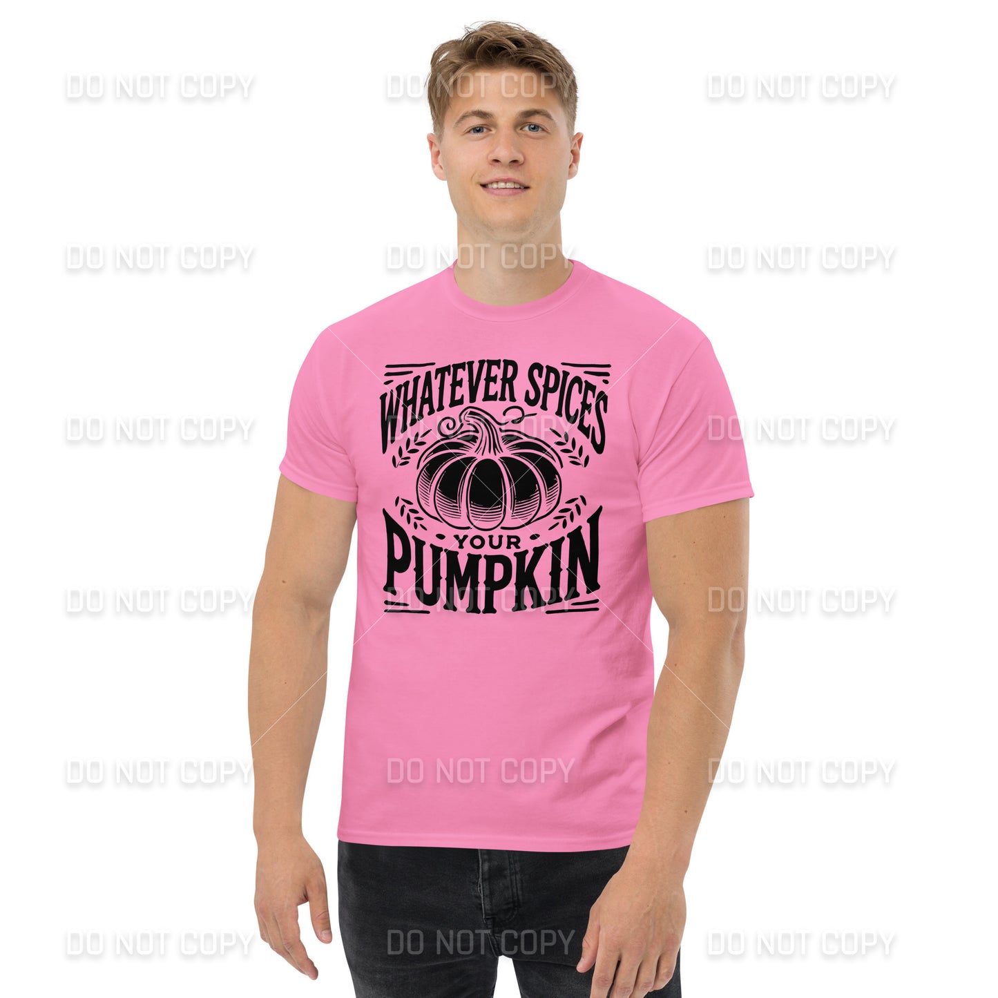Fall Apparel - Fall - Whatever Spices your Pumpkin T-Shirt - Black Printed - Youth & Adult Sizes