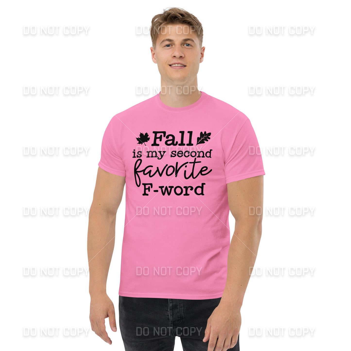 Fall Apparel - Fall, My Second Favorite F-Word T-Shirt - Black Printed - Youth & Adult Sizes