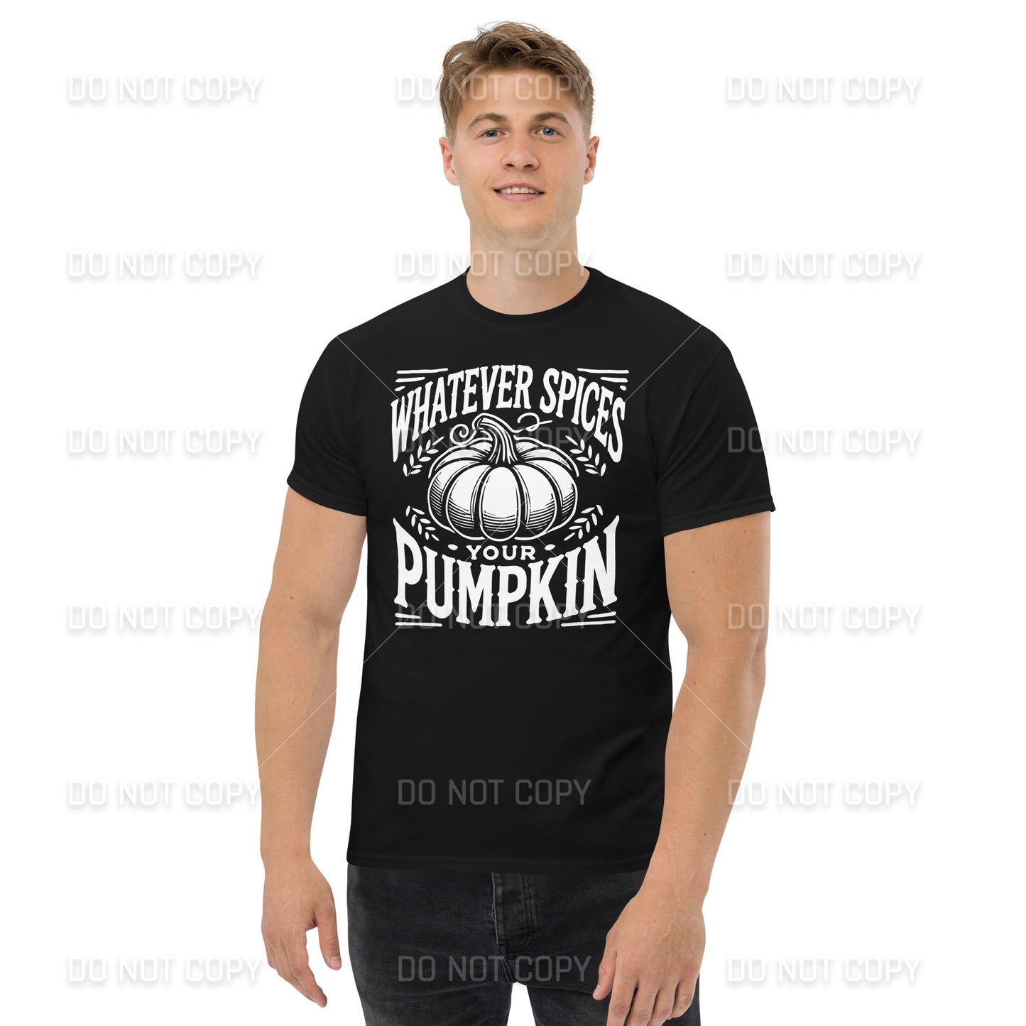 Fall Apparel - Fall - Whatever Spices your Pumpkin T-Shirt - White Printed - Youth & Adult Sizes