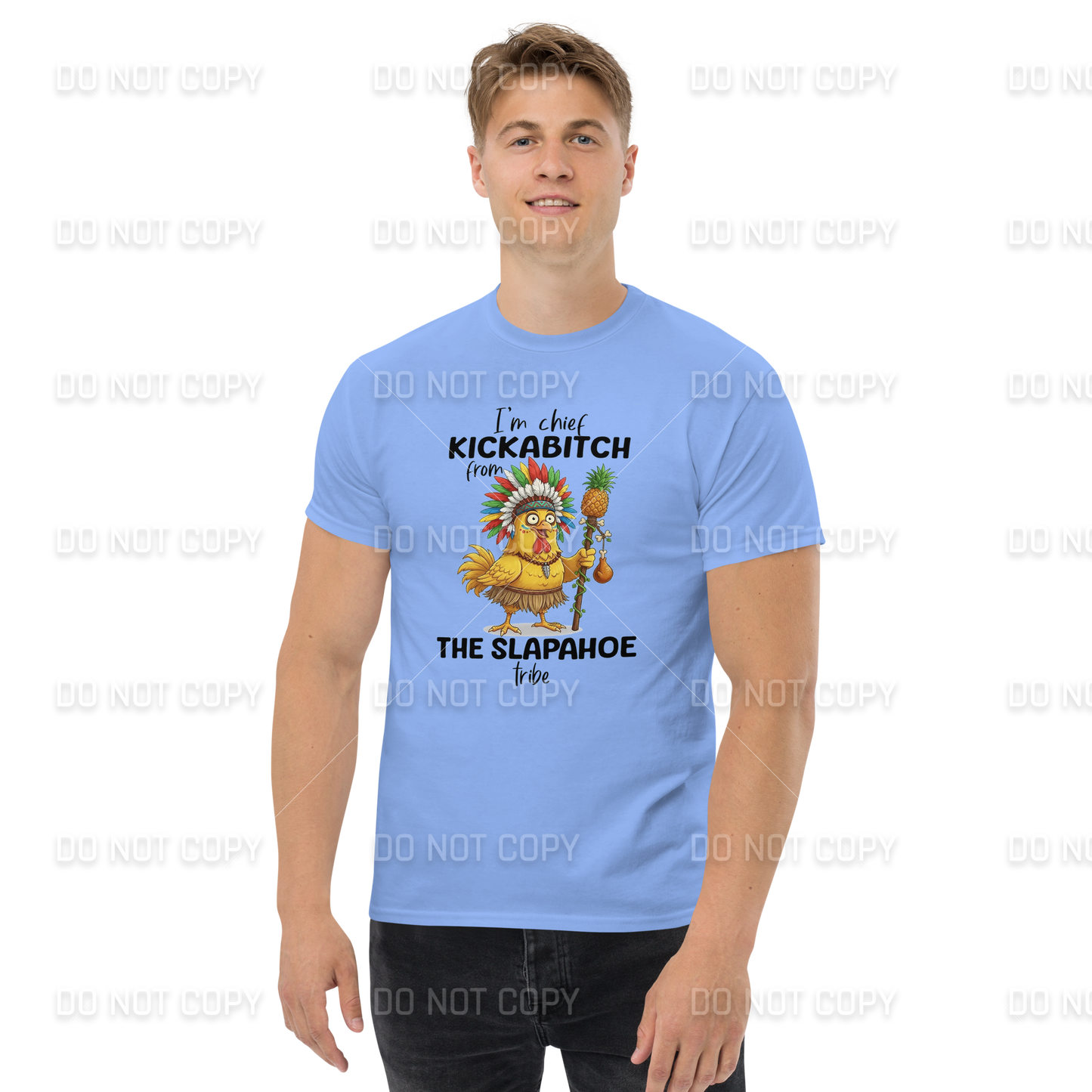 Funny - Chief Kickabitch T-Shirt - Adult Sizes