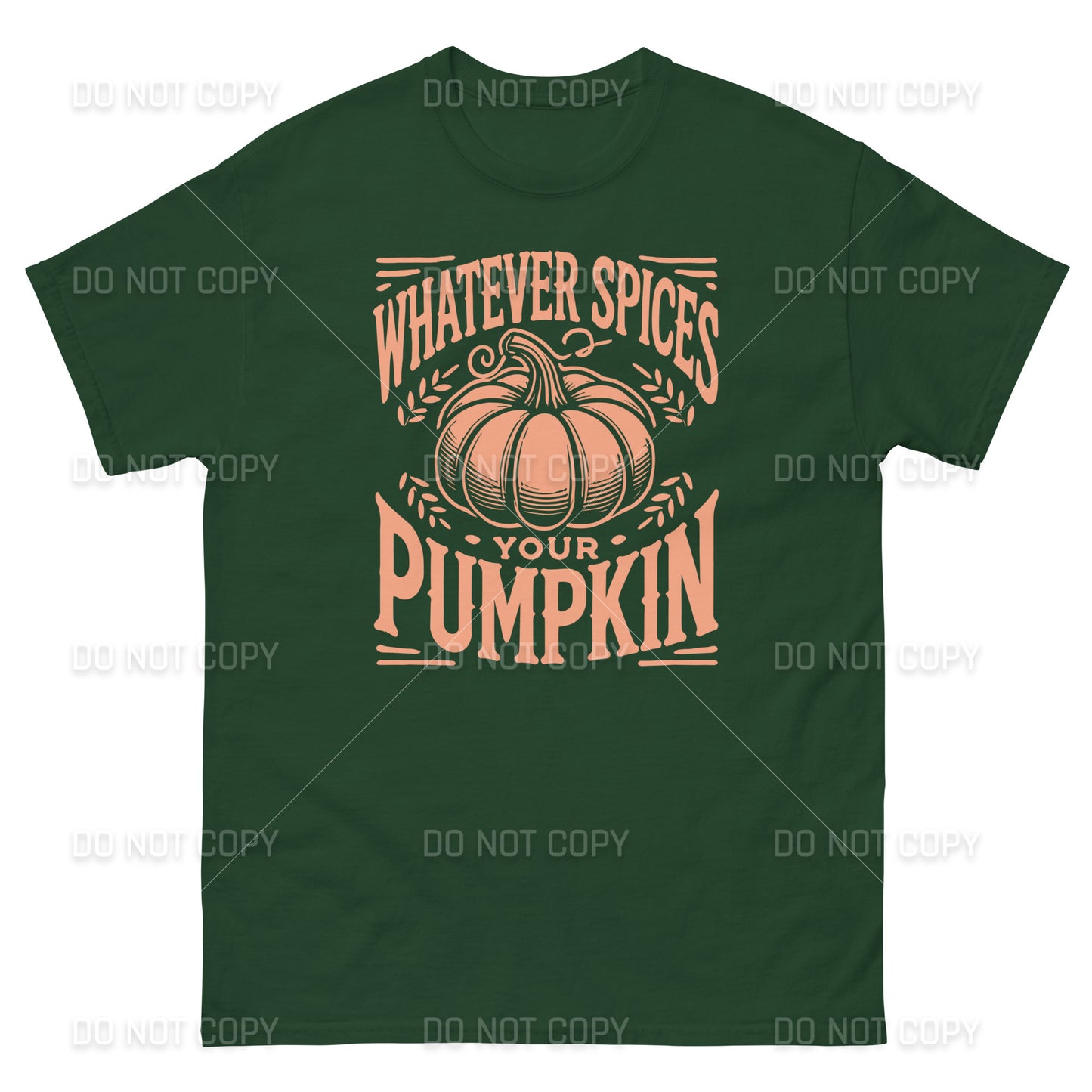 Fall Apparel - Fall - Whatever Spices your Pumpkin T-Shirt - Orange Printed - Youth & Adult Sizes