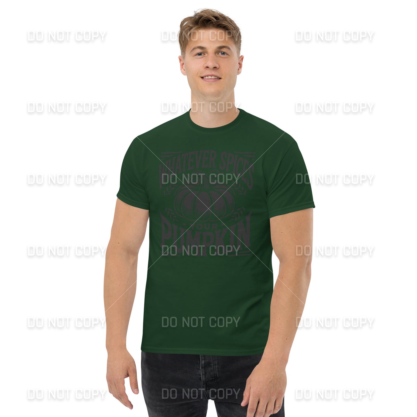 Fall Apparel - Fall - Whatever Spices your Pumpkin T-Shirt - Black Printed - Youth & Adult Sizes
