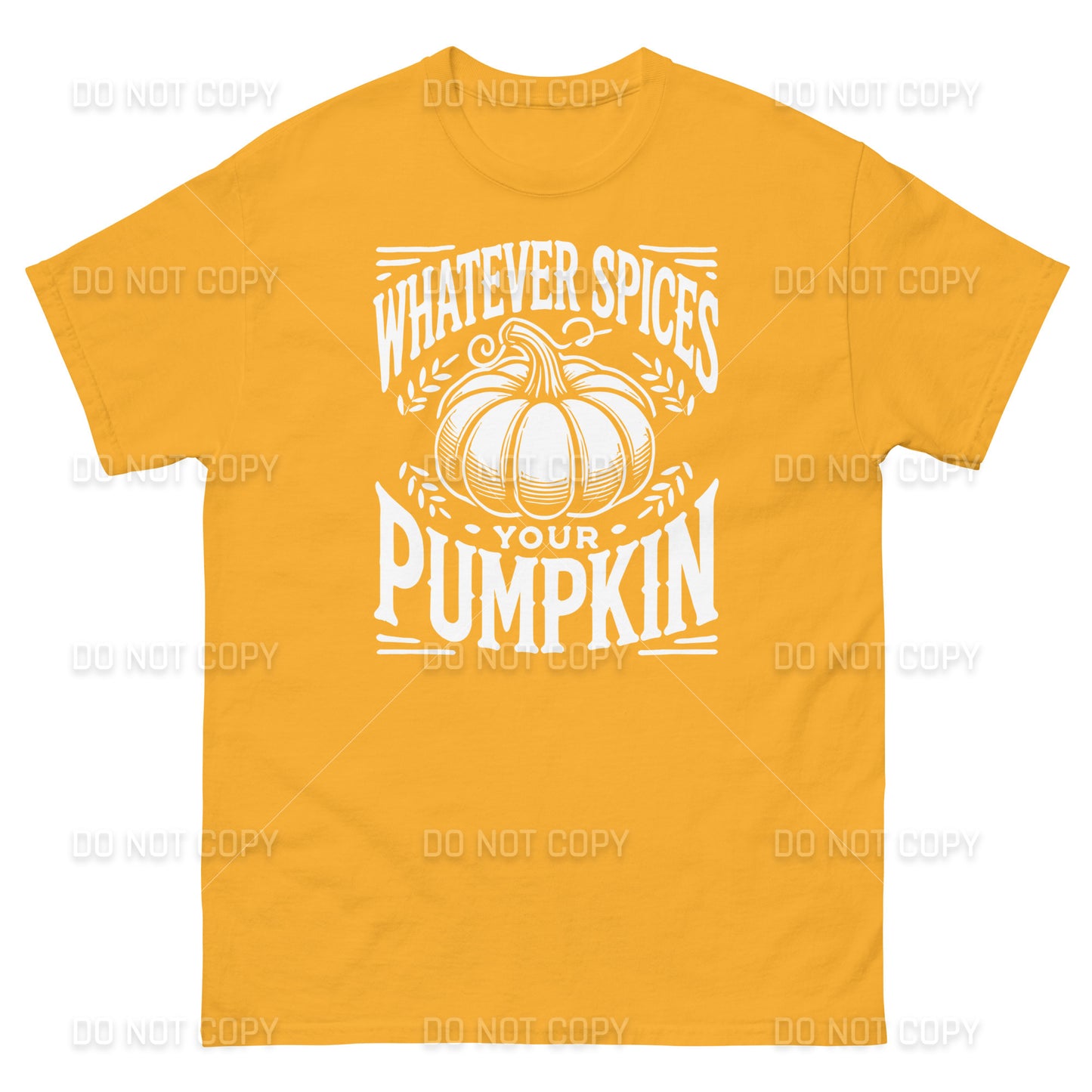Fall Apparel - Fall - Whatever Spices your Pumpkin T-Shirt - White Printed - Youth & Adult Sizes