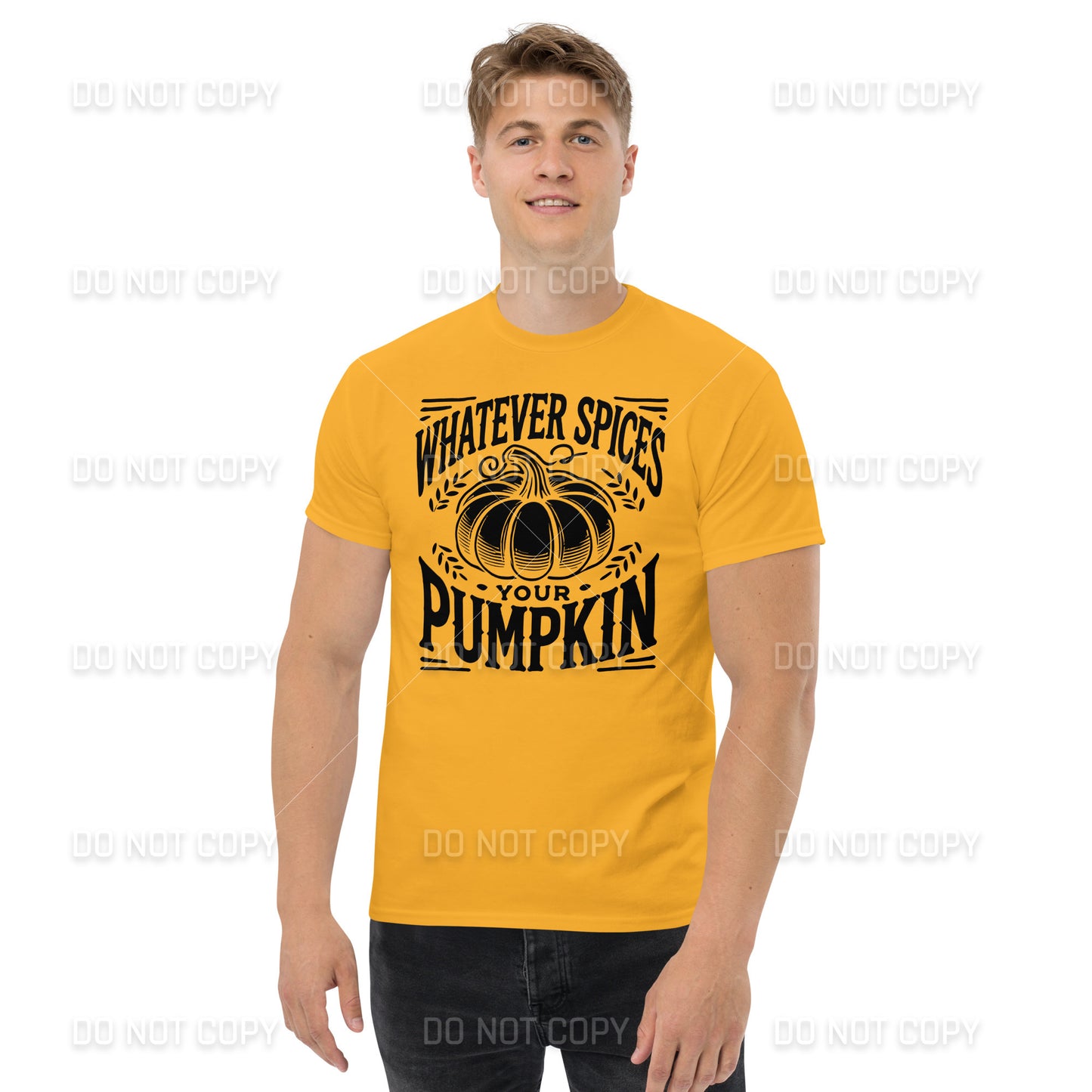 Fall Apparel - Fall - Whatever Spices your Pumpkin T-Shirt - Black Printed - Youth & Adult Sizes