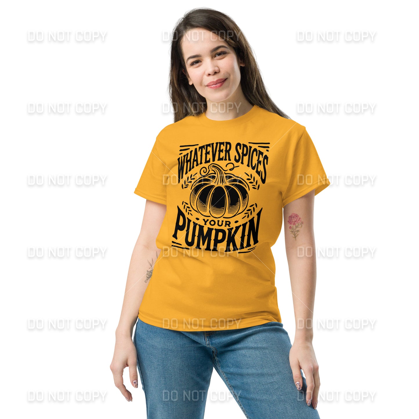 Fall Apparel - Fall - Whatever Spices your Pumpkin T-Shirt - Black Printed - Youth & Adult Sizes