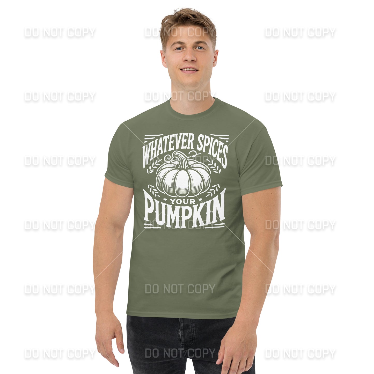 Fall Apparel - Fall - Whatever Spices your Pumpkin T-Shirt - White Printed - Youth & Adult Sizes