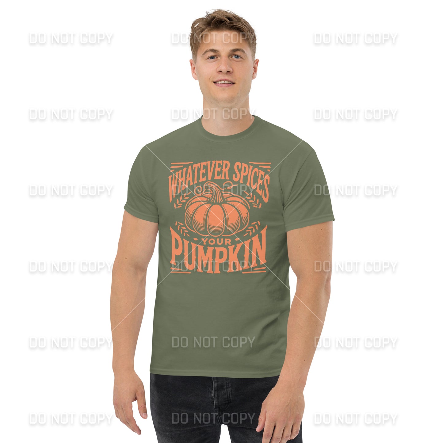 Fall Apparel - Fall - Whatever Spices your Pumpkin T-Shirt - Orange Printed - Youth & Adult Sizes