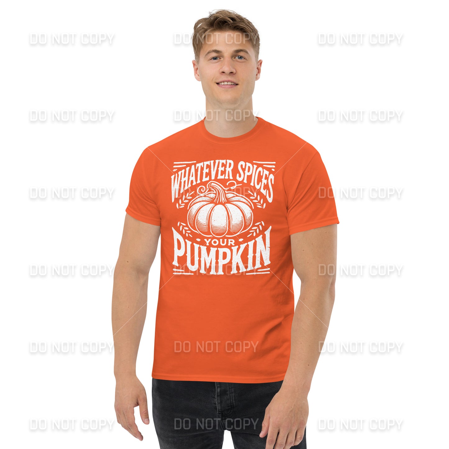 Fall Apparel - Fall - Whatever Spices your Pumpkin T-Shirt - Distressed White Printed - Youth & Adult Sizes