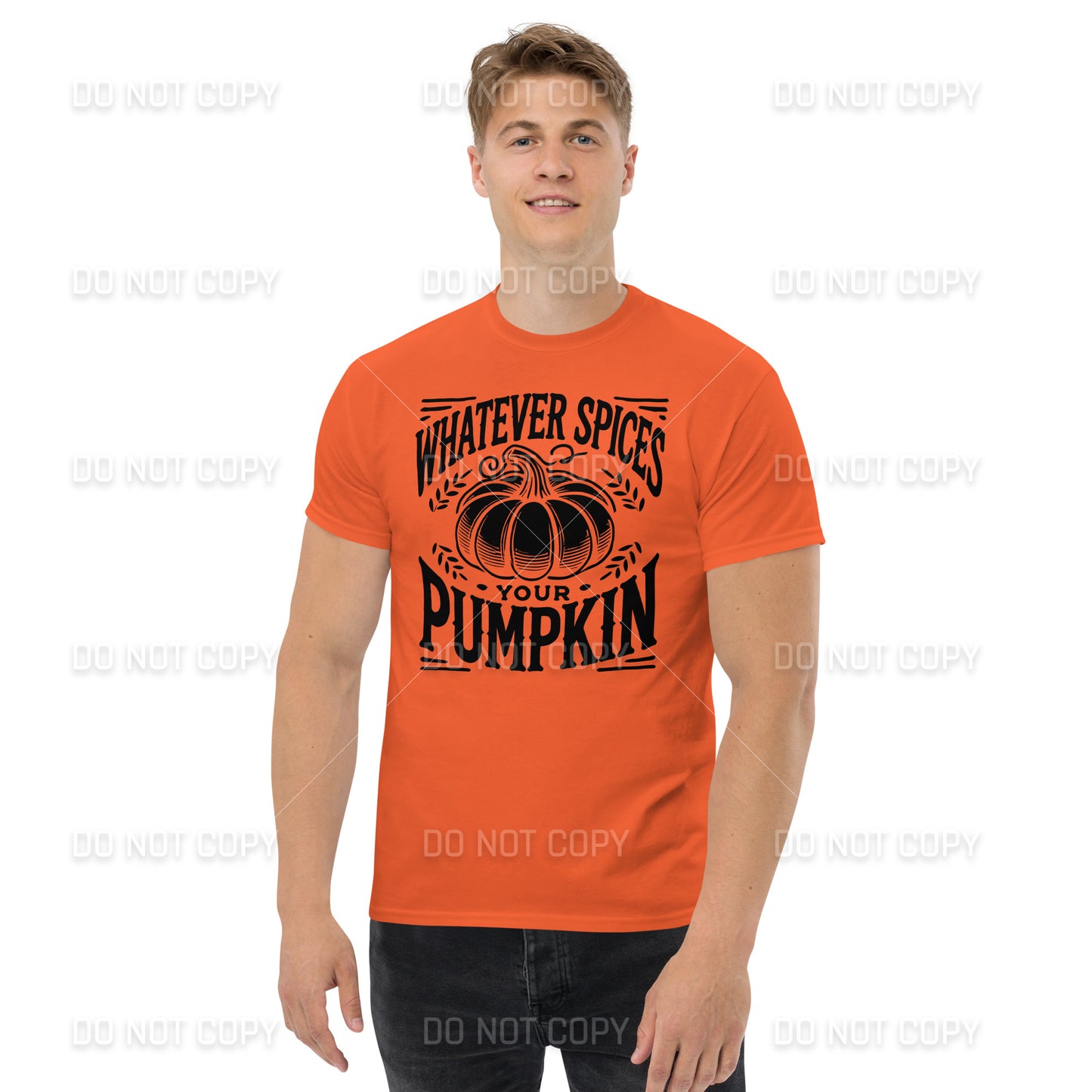 Fall Apparel - Fall - Whatever Spices your Pumpkin T-Shirt - Black Printed - Youth & Adult Sizes