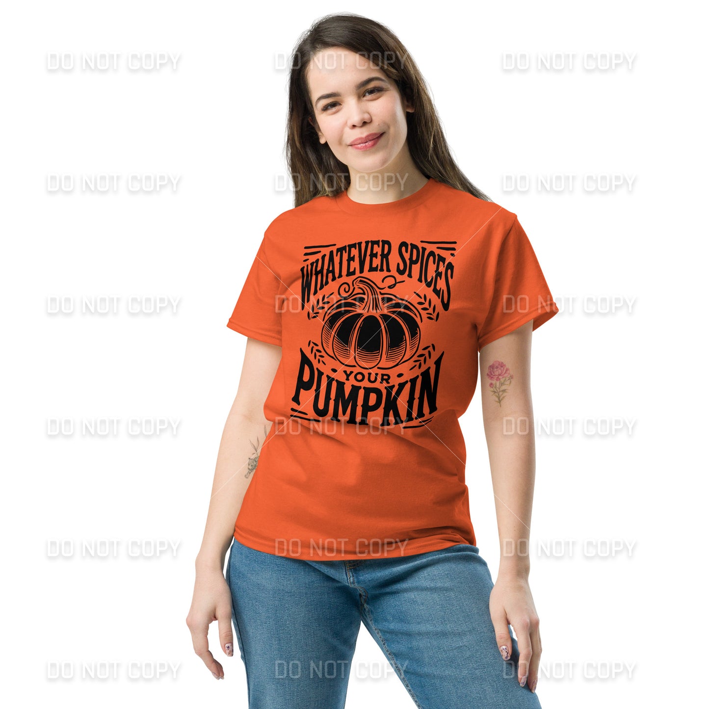 Fall Apparel - Fall - Whatever Spices your Pumpkin T-Shirt - Black Printed - Youth & Adult Sizes