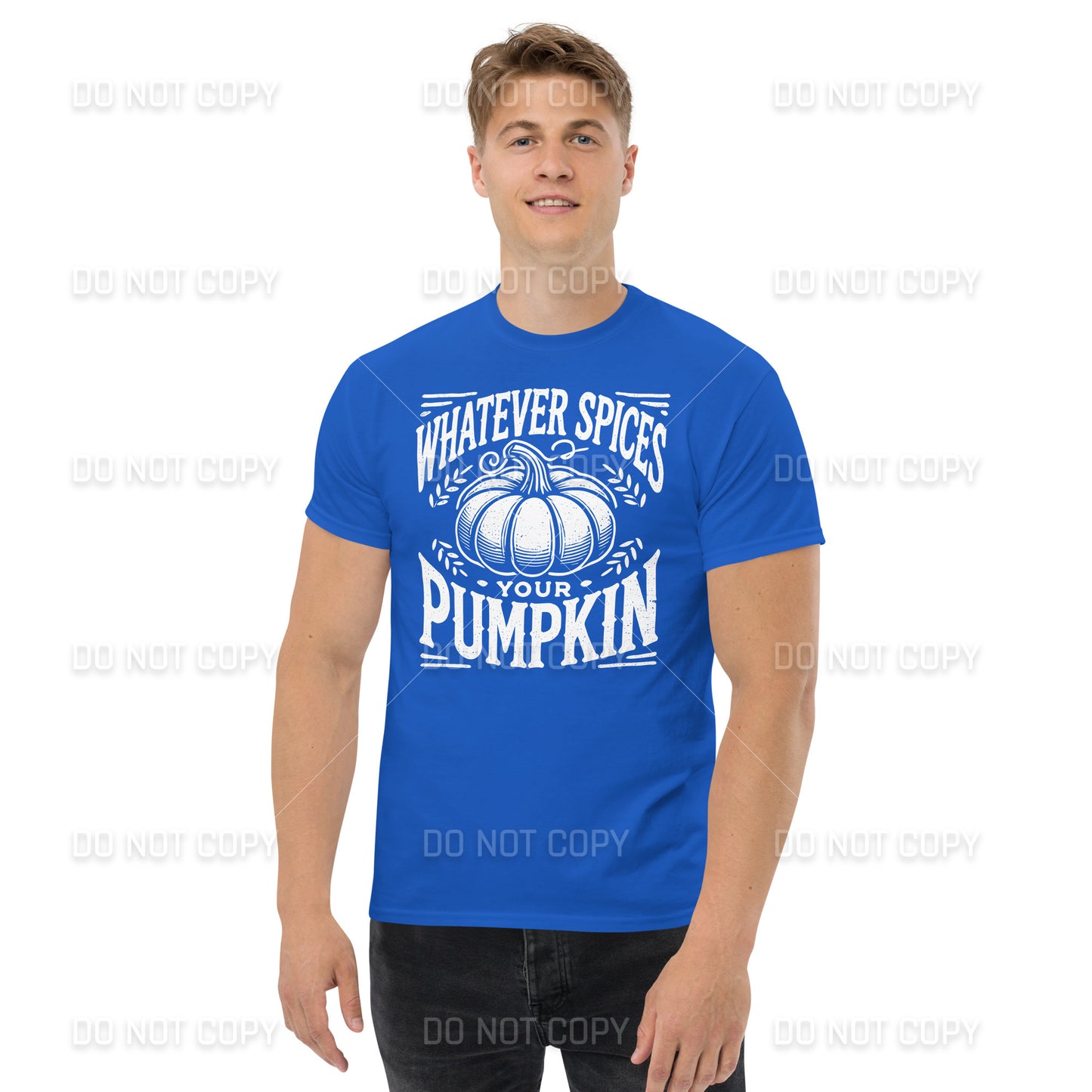 Fall Apparel - Fall - Whatever Spices your Pumpkin T-Shirt - Distressed White Printed - Youth & Adult Sizes