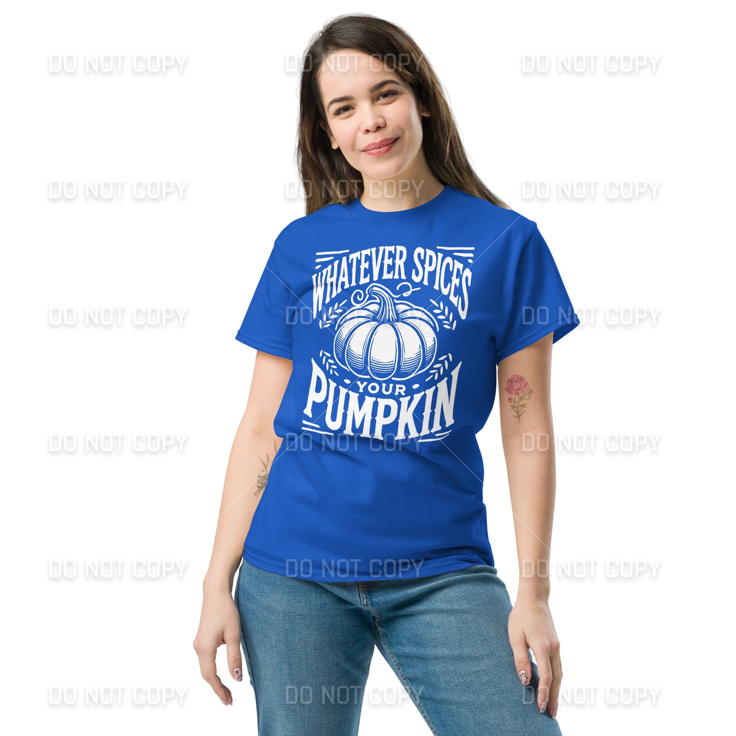 Fall Apparel - Fall - Whatever Spices your Pumpkin T-Shirt - White Printed - Youth & Adult Sizes