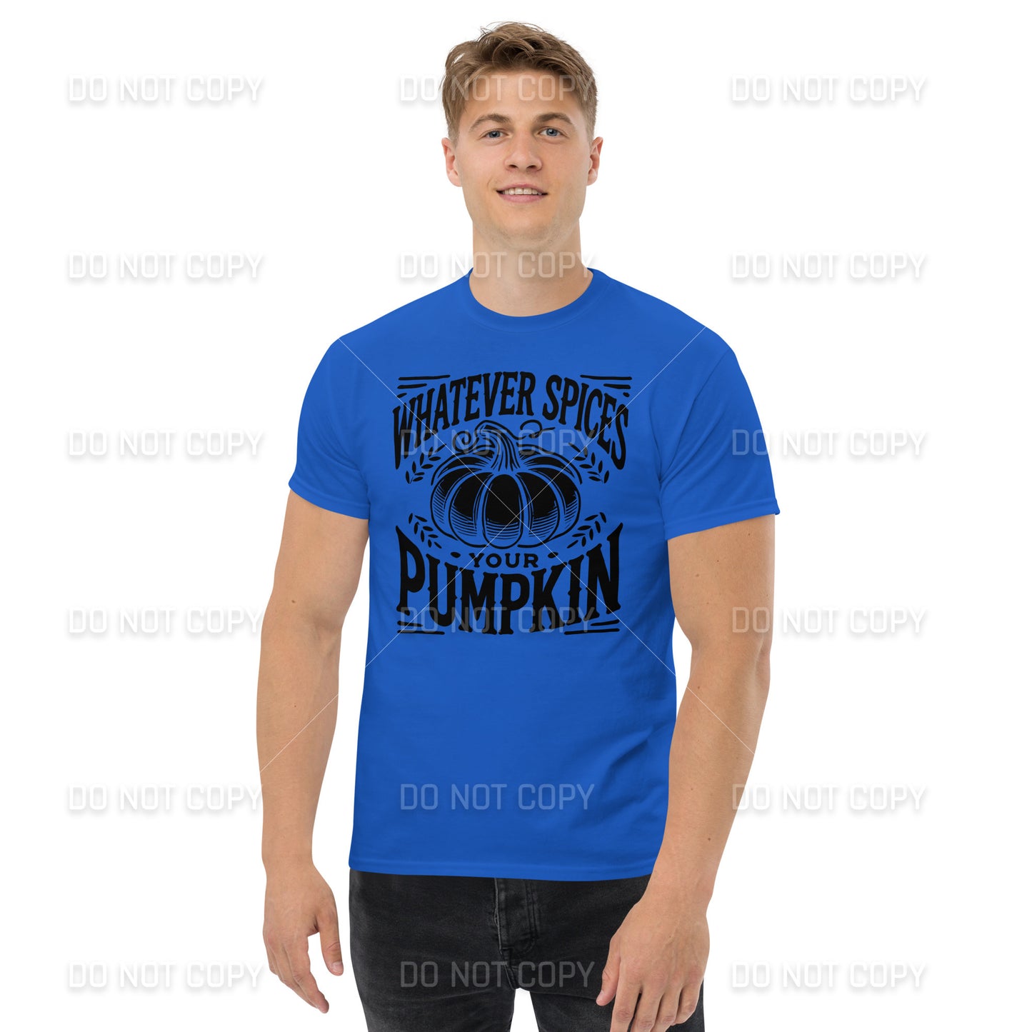 Fall Apparel - Fall - Whatever Spices your Pumpkin T-Shirt - Black Printed - Youth & Adult Sizes