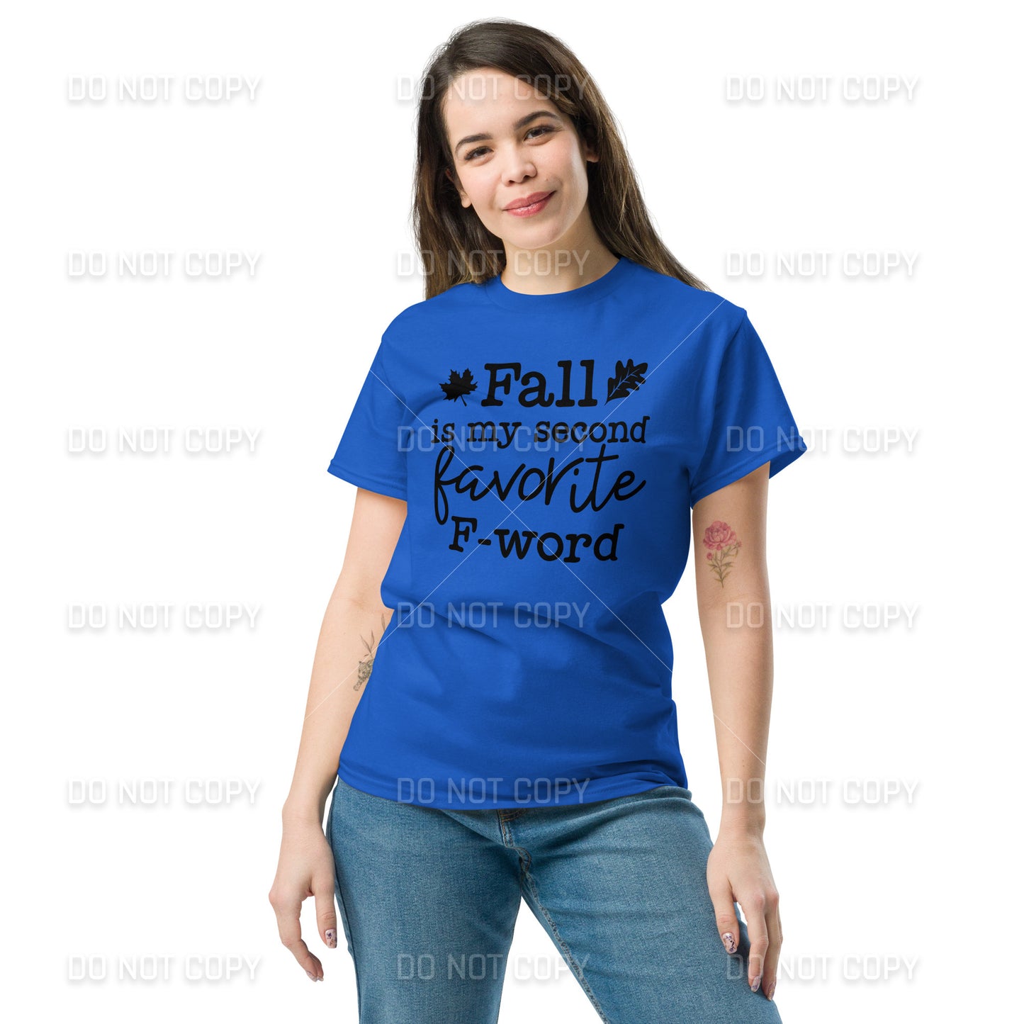 Fall Apparel - Fall, My Second Favorite F-Word T-Shirt - Black Printed - Youth & Adult Sizes