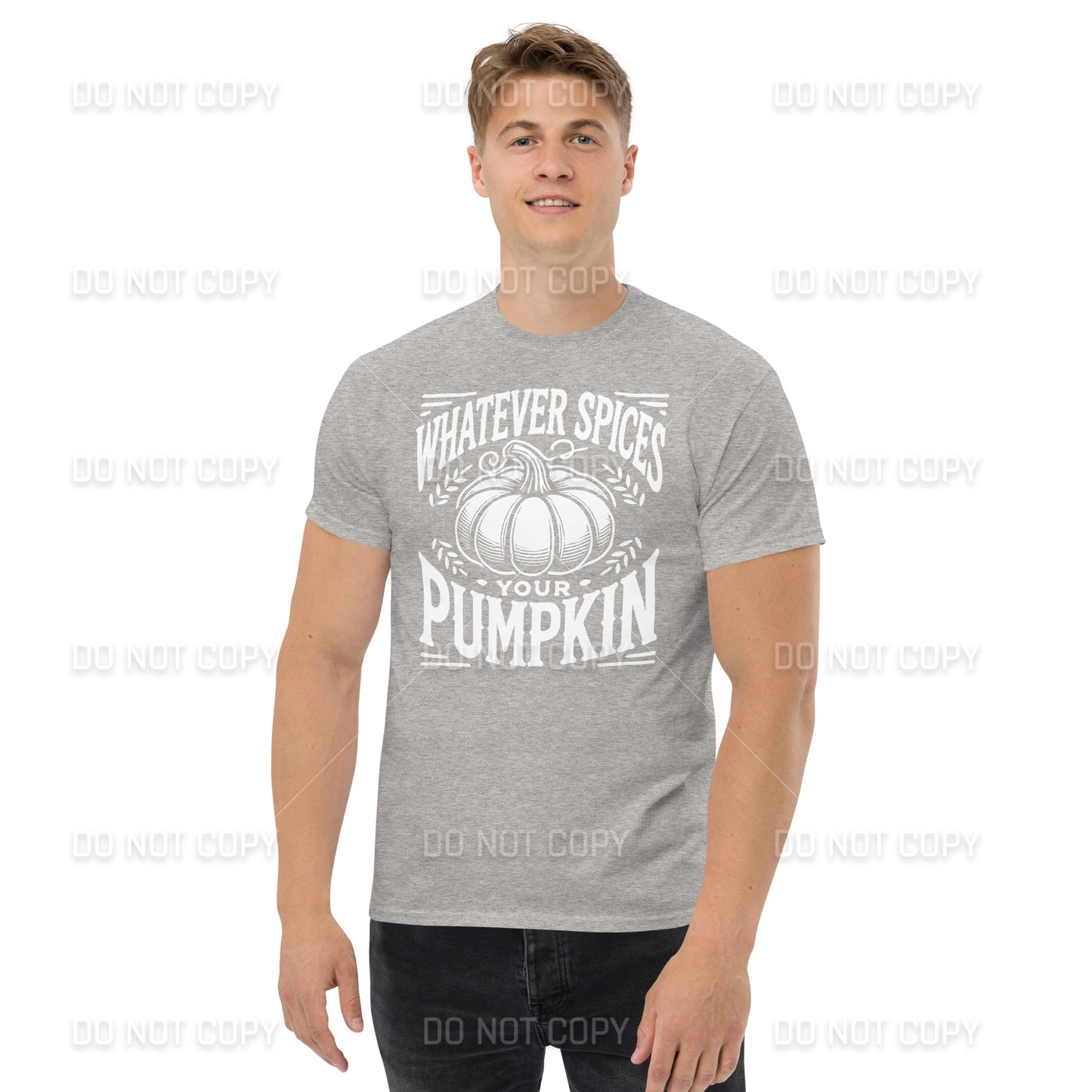 Fall Apparel - Fall - Whatever Spices your Pumpkin T-Shirt - White Printed - Youth & Adult Sizes