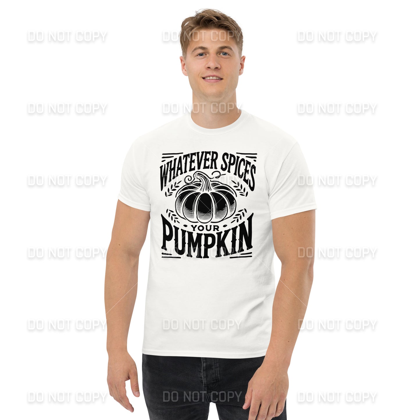 Fall Apparel - Fall - Whatever Spices your Pumpkin T-Shirt - Black Printed - Youth & Adult Sizes