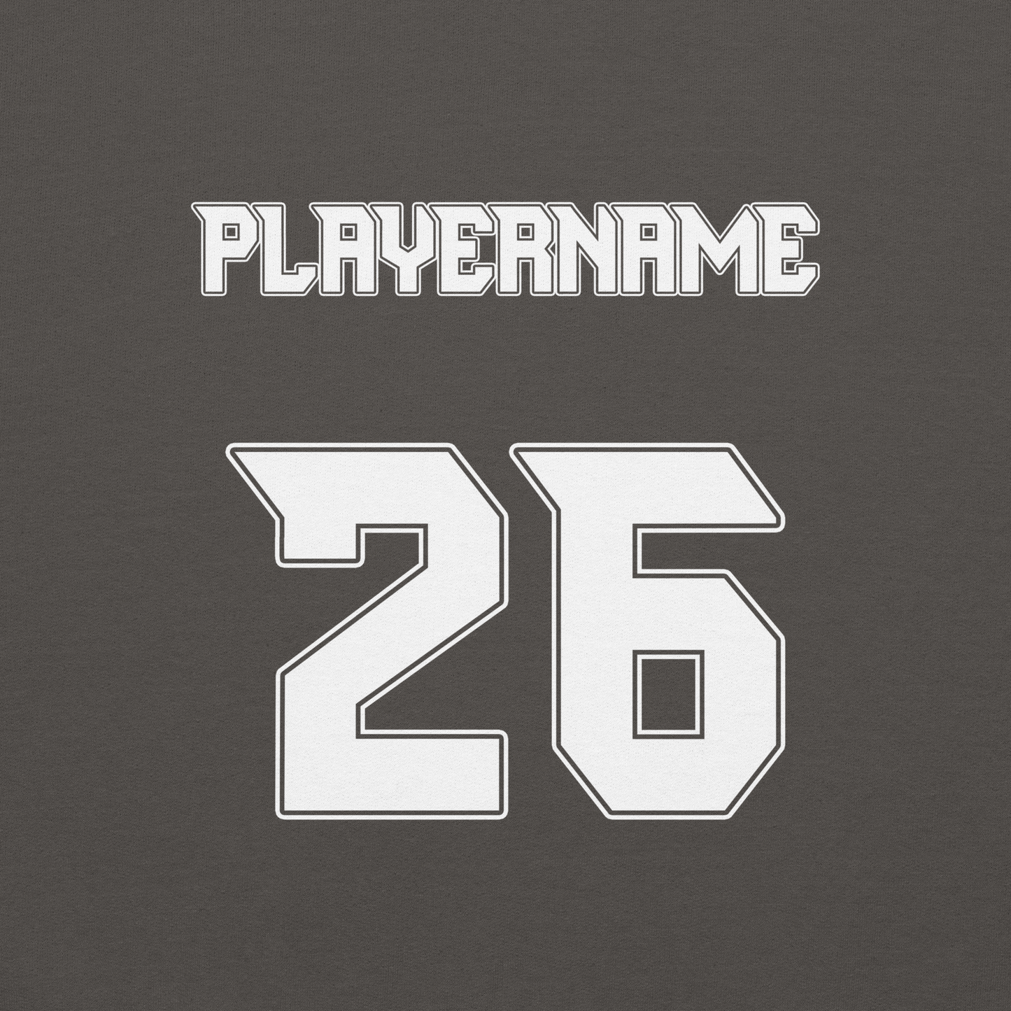 RHS SB Add Custom Player Name & Number on Back