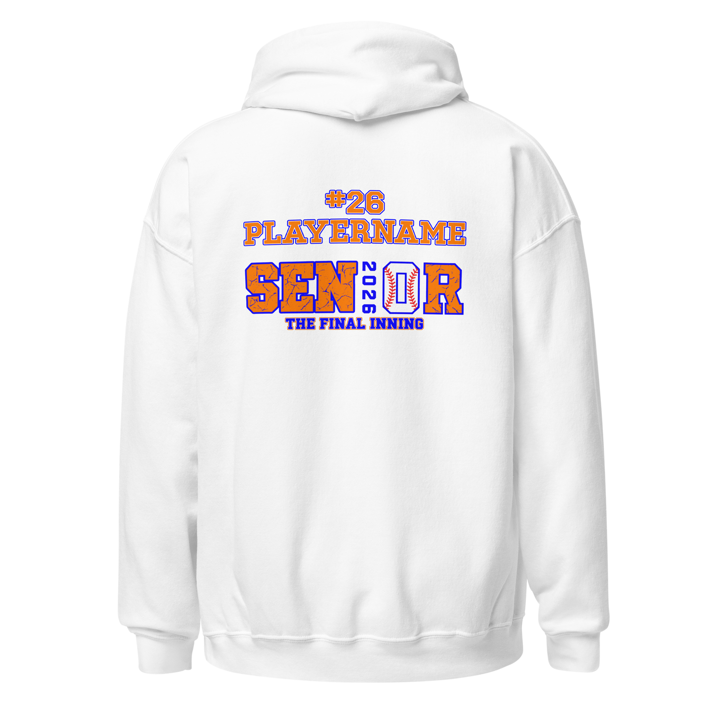 SENIOR - FINAL INNING - BASEBALL Hoodie - RIDGEFIELD