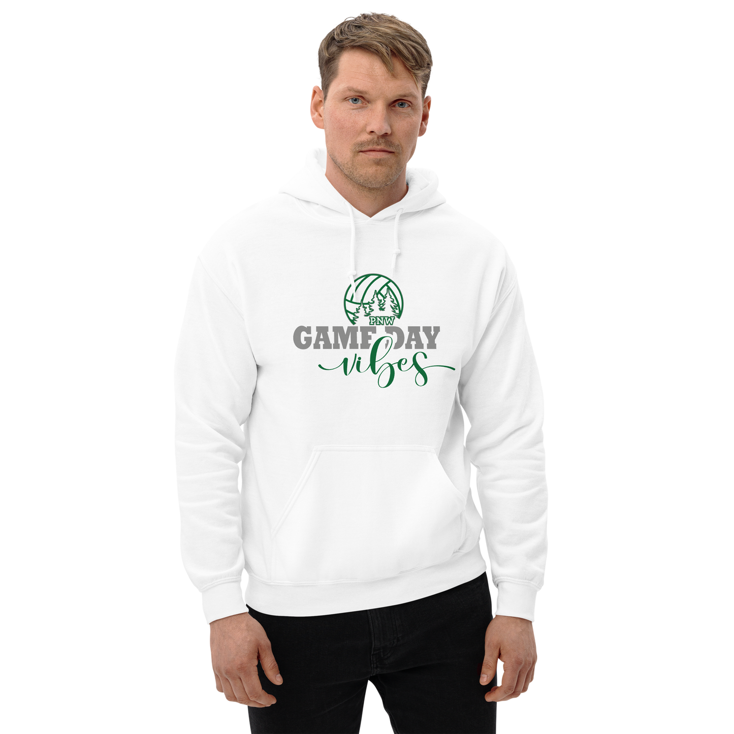 PNW Volleyball Fan Gear - Game Day Vibes - Tee/Sweatshirt/Hoodie