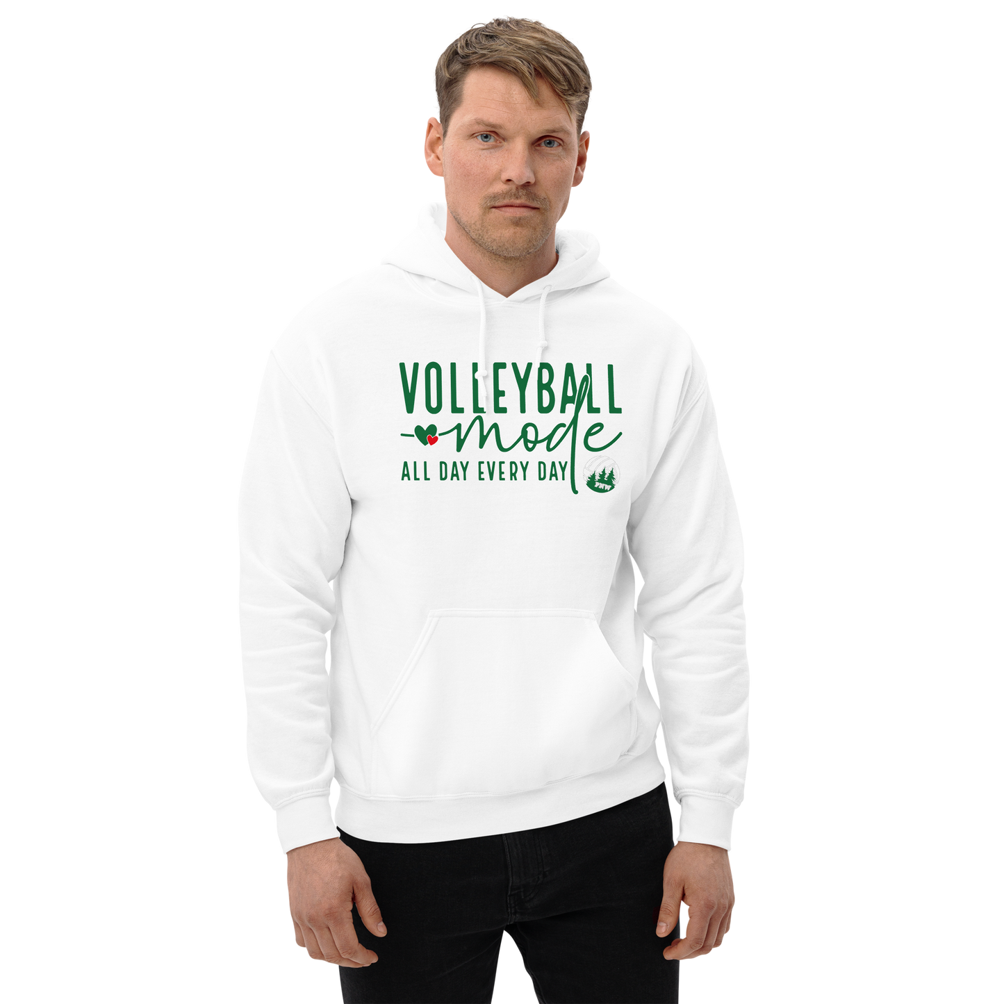 PNW Volleyball Fan Gear - Volleyball Mode - Tee/Sweatshirt/Hoodie