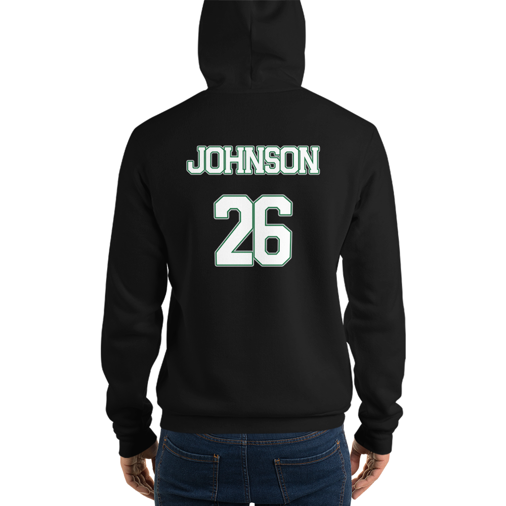 PNW Volleyball - Custom Prep League Hoodie - Black - Unisex Sponge Fleece Hoodie