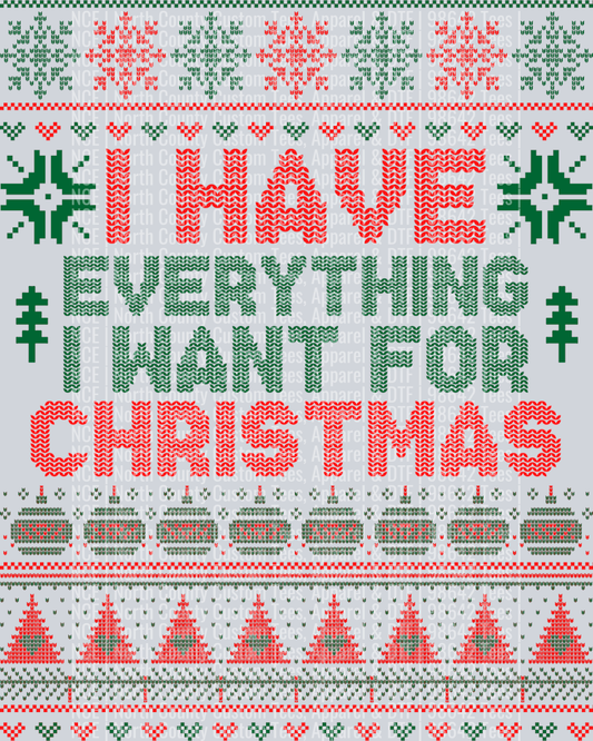 I have everything HIM