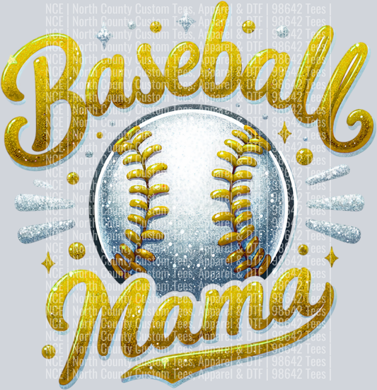 Baseball Mama 1 Gold