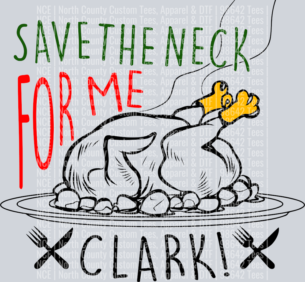 save the neck for me clark