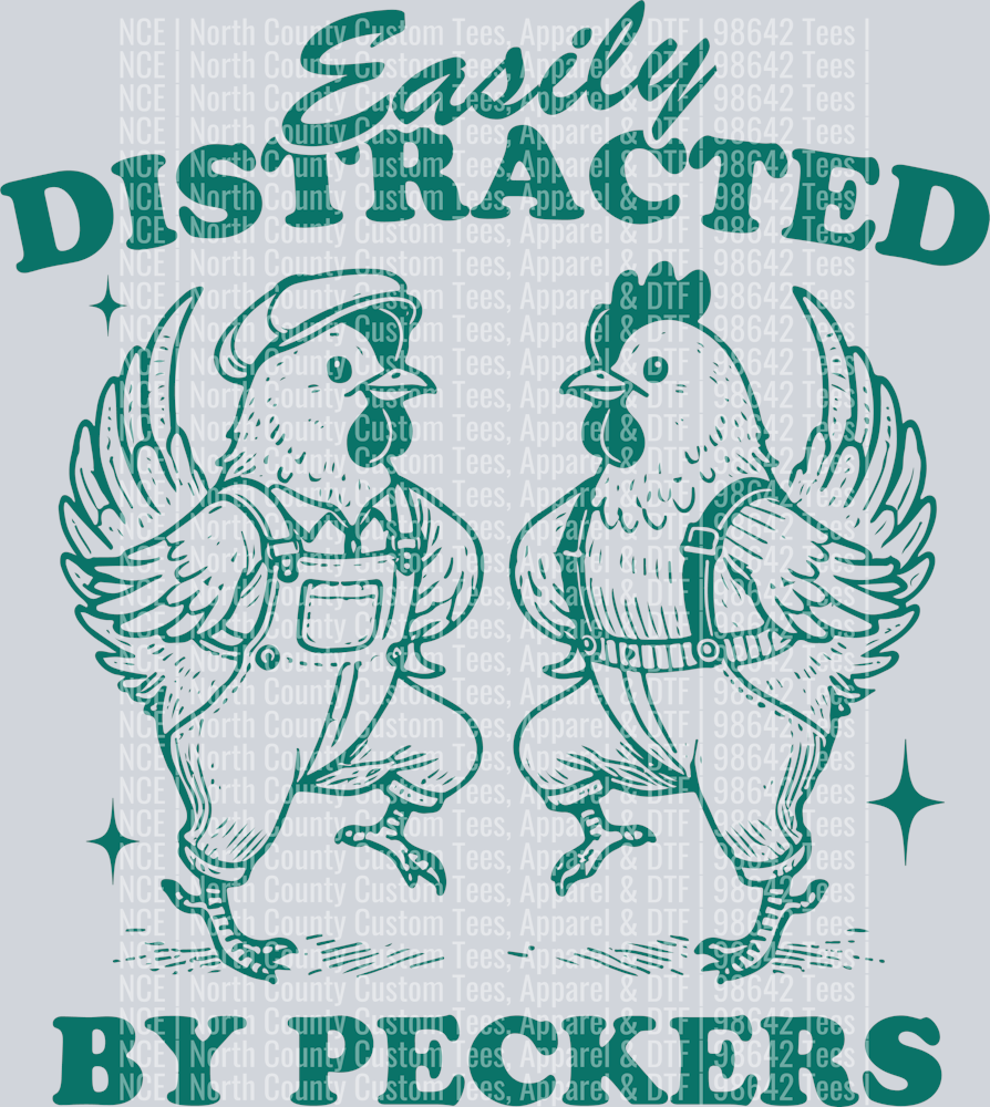 Easily Distracted green