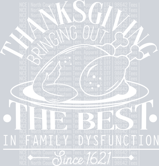 Thanksgiving Family dysfunction 2