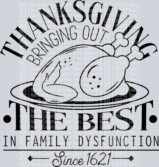 Thanksgiving Family dysfunction 1