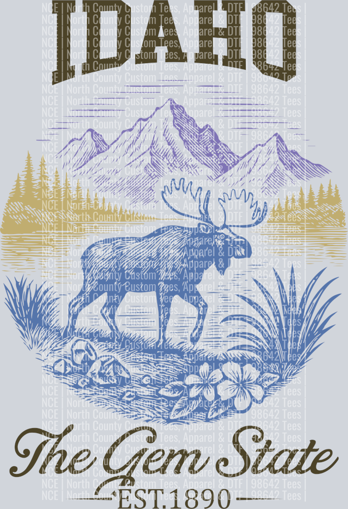 Idaho The Gem State