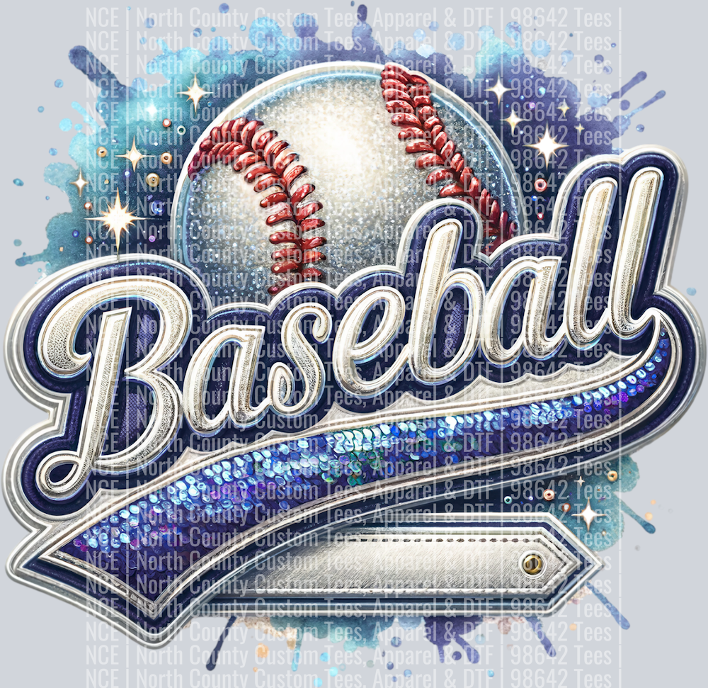 Baseball Blank 2 Navy Blue