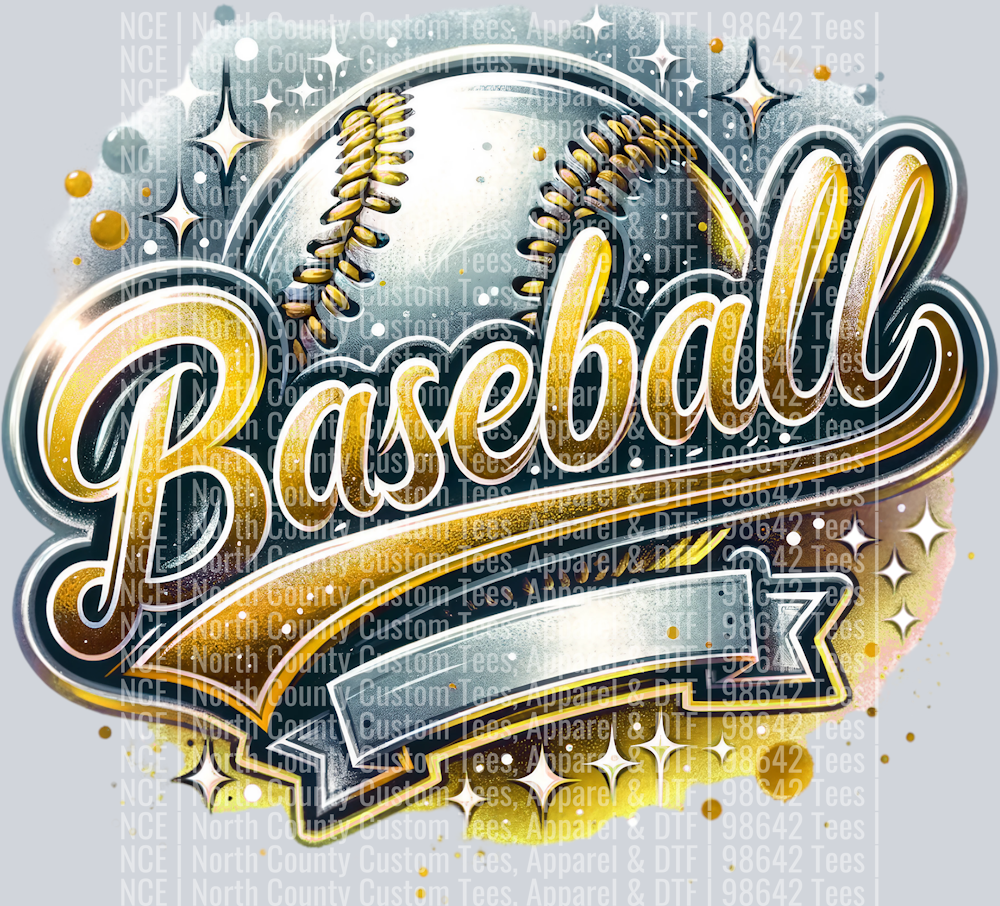 Baseball Blank 4 Gold