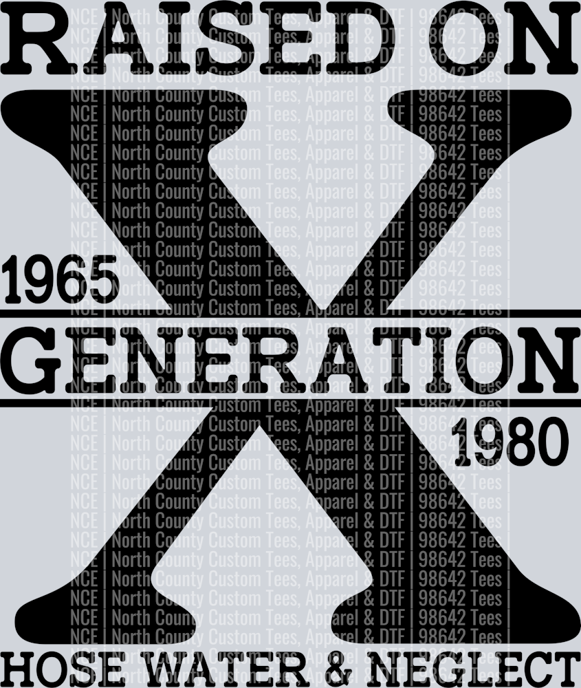 GEN X Raised On