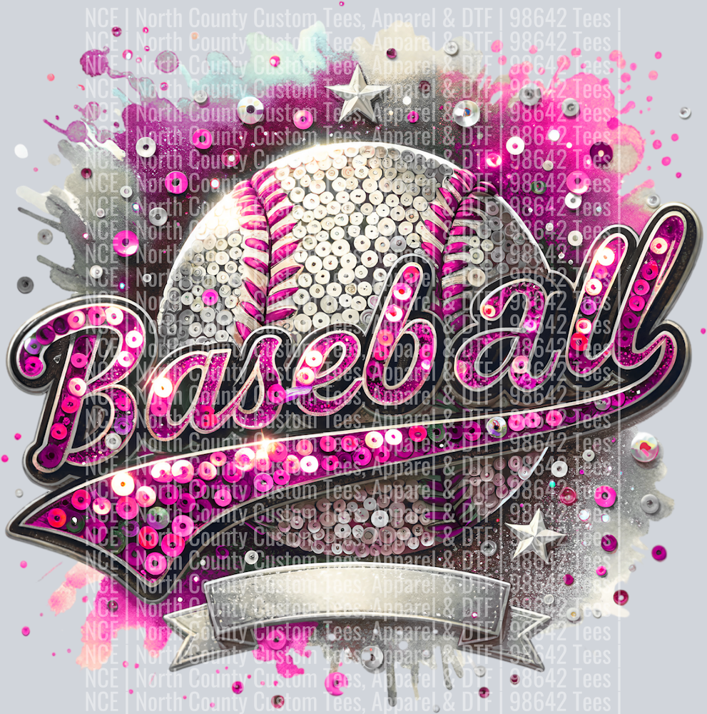 Baseball Blank 1 Pink