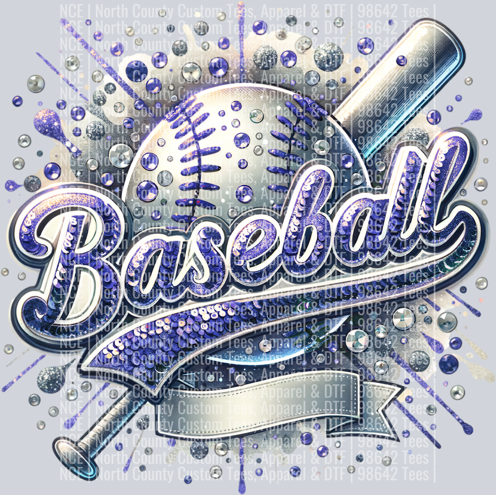 Baseball Blank 3 Navy Blue
