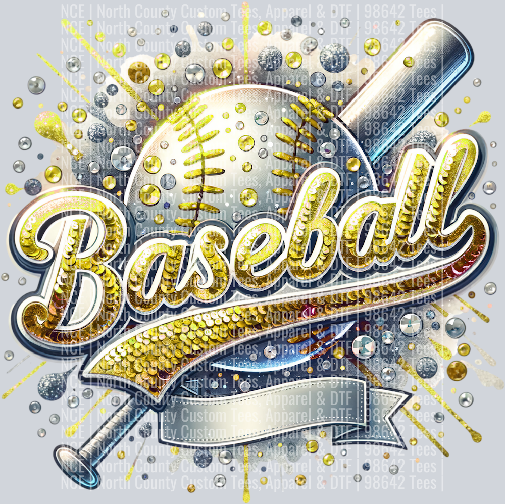 Baseball Blank 3 Gold