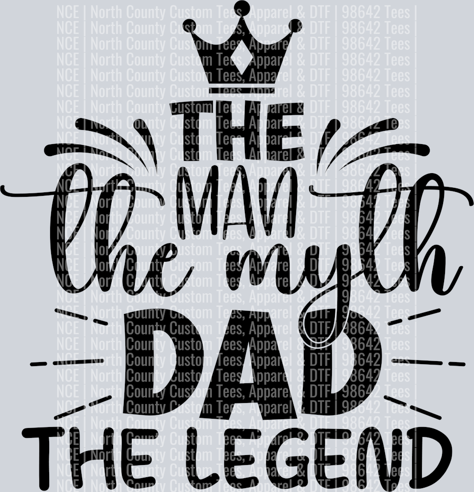 The man the myth dad the legend-01