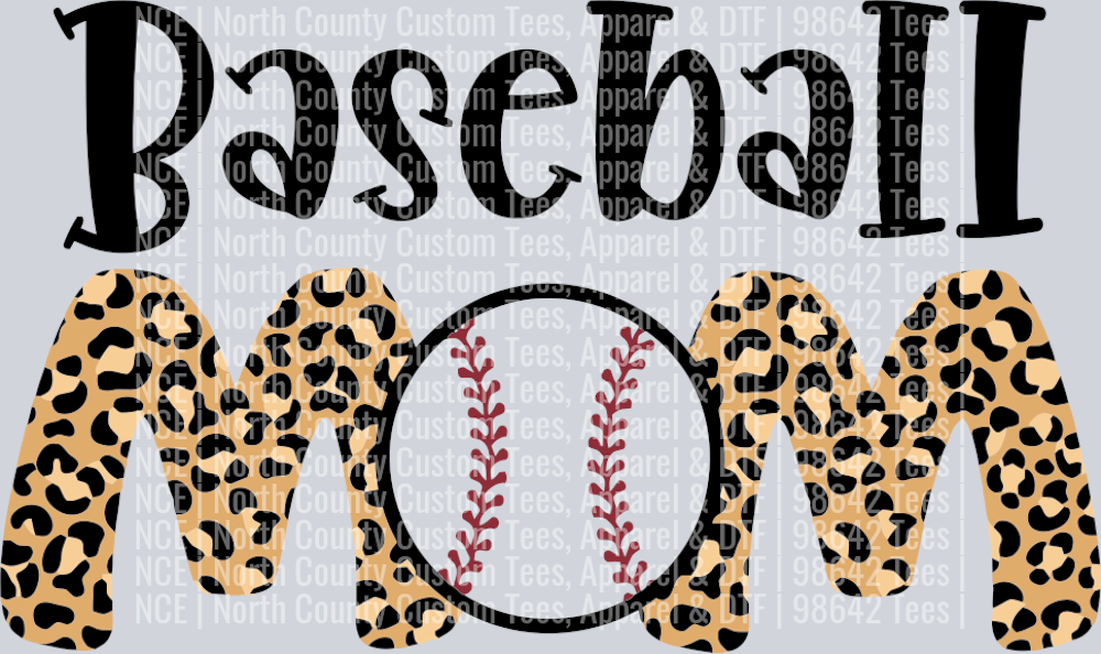 Baseball Mom Cheetah 4