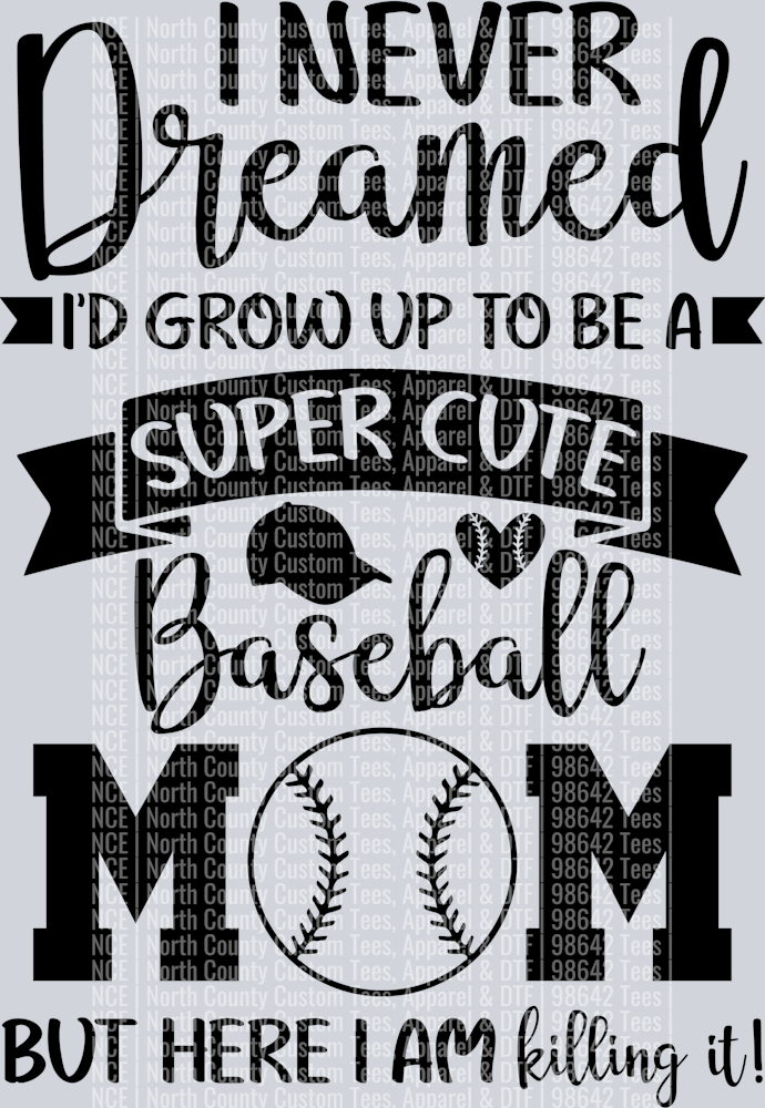 Baseball Baseball Mom-85