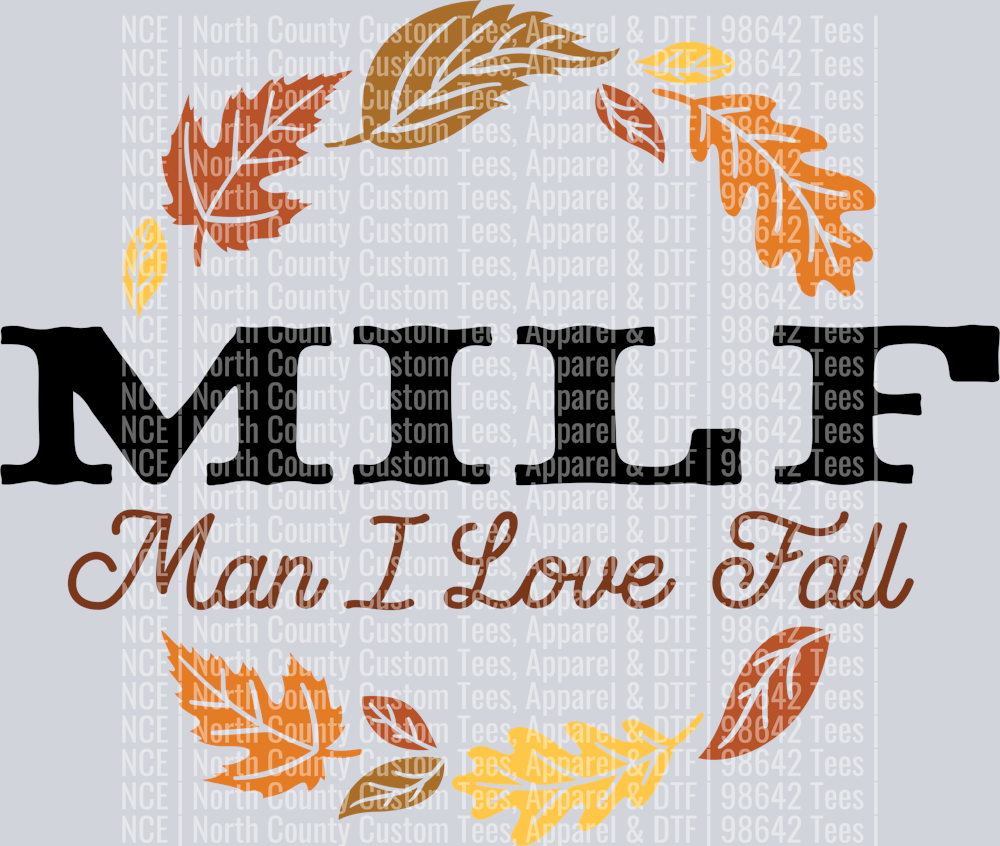 Man I Love Fall -Black