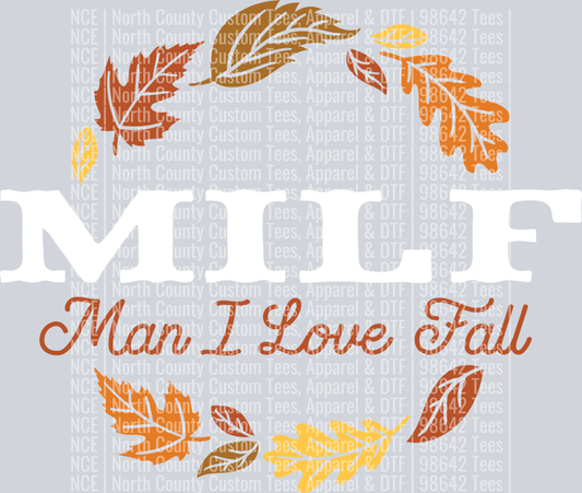 Man I Love Fall -White